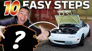 Как заменить двигатель в Miata за 10 простых шагов