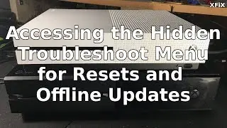Xbox One Accessing the Hidden Troubleshoot Menu