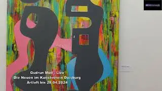 Gudrun M&ouml;ll - Live Die NEUEN im Kunstverein Duisburg bis 28.04.2024 - 01
