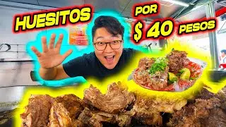 HUESITOS con MUCHA CARNE por $40 PESOS