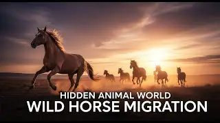 Unveiling the Epic Journey of the Hidden Animal World: Wild Horse Migration