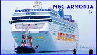 MSC ARMONIA - IMO 9210141 - Venice Ship Spotting 4K