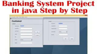 Complete Bank Management System Project in Java with Source Code | Java Projects