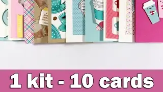 1 kit - 10 cards | February 2017