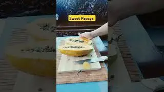 #papaya #sweet #healthy #antioxidants #delicious#fruit @betchatv2028 💗