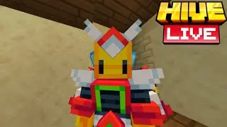 Hive but I'm like a Really Cool Looking Bee (Minecraft Bedrock)