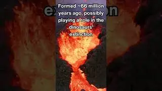 #DeccanTraps 🌋 #DinosaurExtinction