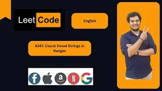 6347. Count Vowel Strings in Ranges || Weekly Contest 329