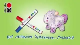 Marabu Produktvideo | Porzellan-Malspa&szlig; f&uuml;r Kinder mit Marabu Porcelain for KIDS
