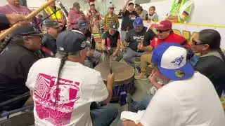 Mountain Cree Sunday afternoon intertribal @ big horn 2022