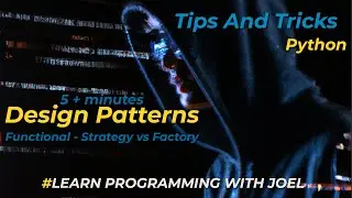 Design Patterns - Python - Strategy vs Factory Patterns - Functional Programming