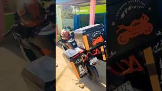KTM RC Top Box ✨ #ktmrc390 #ktmbike #bike #topbox #Pioneerbox