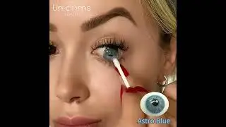 Unicornsbeauty Astro Blue Colored Contacts | Dive into Cosmic Charm! 🌌💙