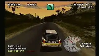 Need For Speed V Rally 2 PS1: Corsica Stage 2