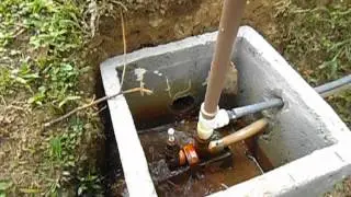 Carneiro Hidr&aacute;ulico em Funcionamento (Bomba Carneiro) em Fluvi&oacute;polis-PR DSCF1885