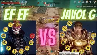 MIR4  LVL 138 LANCER ( EFEF ) VS ( JAVOL G) -ESCOBAR LVL142 WARRIOR #mir4 #mir4global #nft