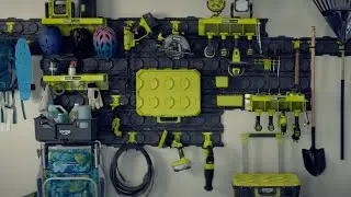 Get Organised. Customise your Space. With the RYOBI&reg; LINK&trade; Modular Storage System.
