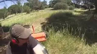 Debroussaillage au quad