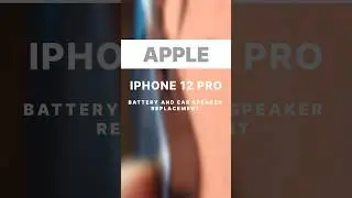 APPLE IPHONE 12 PRO BATTERY & EAR SPEAKER REPLACE #apple #iphone12pro #earspeaker #battery #repair