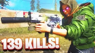 139 KILLS! NEW MP5 is a LASER.. (BEST AGGRESSIVE MP5 CLASS SETUP!) - Modern Warfare