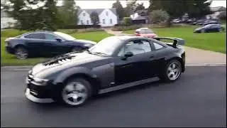 MG Xpower SV leaving car show