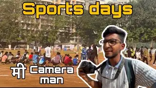College cha Sports day 😍|| Camera man 📸 || vlog 23