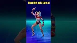 Hand Signals Emote! | Harley&rsquo;s on a mission  #fortniteemote