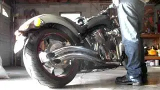Honda Fury with Cobra Swepts and Big City Thunder Baffles