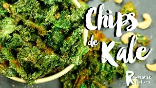 CHIPS DE KALE AL HORNO | Recetas con Kale VEGANA | Superalimento Saludable
