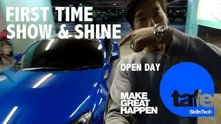 First Show & Shine Competition at tafe Open day