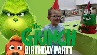 TAKING 13 KIDS TO A MOVIE | THE GRINCH THEMED BIRTHDAY PARTY!