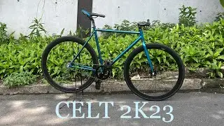 BIKE BUILD - CELT 2K23 | BLUE | BUDGET FIXED GEAR BIKE