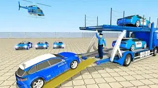 Police Airplane Transport: ATV Quad Bike Transport - Android Gameplay