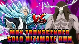 BEEFY AS HELL! Solo Max Transcended Belief Toshiro VS Normal Ayon Ultimate Run | Bleach Brave Souls