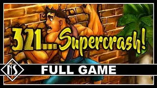 3, 2, 1... SuperCrash! (PSP) - Bodybuilder Rides Unicycle |Longplay - Walkthrough| No Commentary