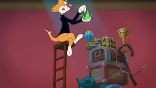 Cat Burglar Vase Scene