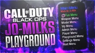 [BO1/1.13/SPRX] Jo-Milks Playground *NEW FREE* Pre-Game + Non-Host + Host Mod Menu + DOWNLOAD!