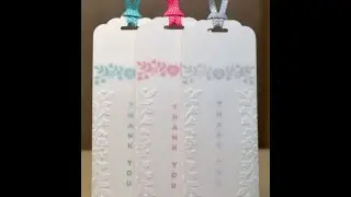 No.268 Vellum Bookmark: Swaps - JanB UK Stampin' Up! Demonstrator Independent