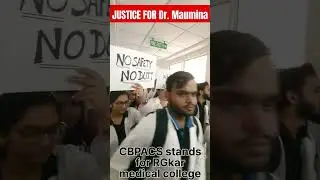 Delhi Doctors Protest Demanding Justice for Maumita murder case, #rgkarmedicalcollege #doctorstrike