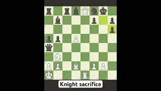 Crazy double sacrifice to win the game #chessbrains #chess #chessvideo #chessmaster #chesscom