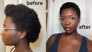 BIG CHOP for 2025! Starting my GROWTH JOURNEY | 4C TWA