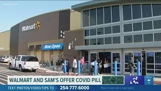 Select Walmart and Sam&rsquo;s Club pharmacies receive limited supplies of COVID-19 antiviral medication