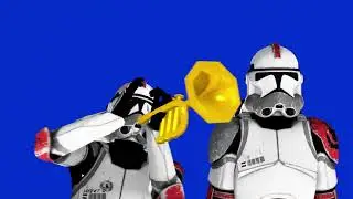 i got my hands on clone trooper models (CROMASCREEN)