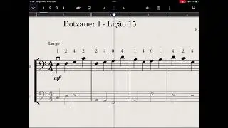 Li&ccedil;&atilde;o 15 - Dotzauer I - Cello 1
