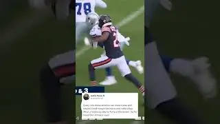 Tyrique Stevenson with the insane forced fumble