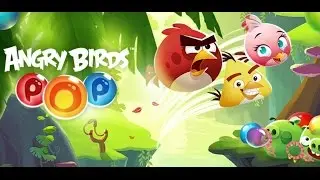 angry birds pop bubble shooter - злые птицы: поп пузырь шутер. Игра восьмая.