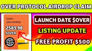 over protocol airdrop claim | over wallet airdrop eligible | #junaidatta #overprotocol