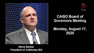 CA Grid Chief: Low reserves risk 'collapse of entire system of California and perhaps entire West'