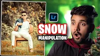 Snow Manipulation lightroom tutorial in just 4 STEPS / JBS Pictures