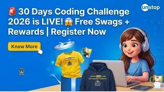 🚨 30 Days Coding Challenge 2026 is LIVE! 😱 Free Swags + Rewards | Register Now